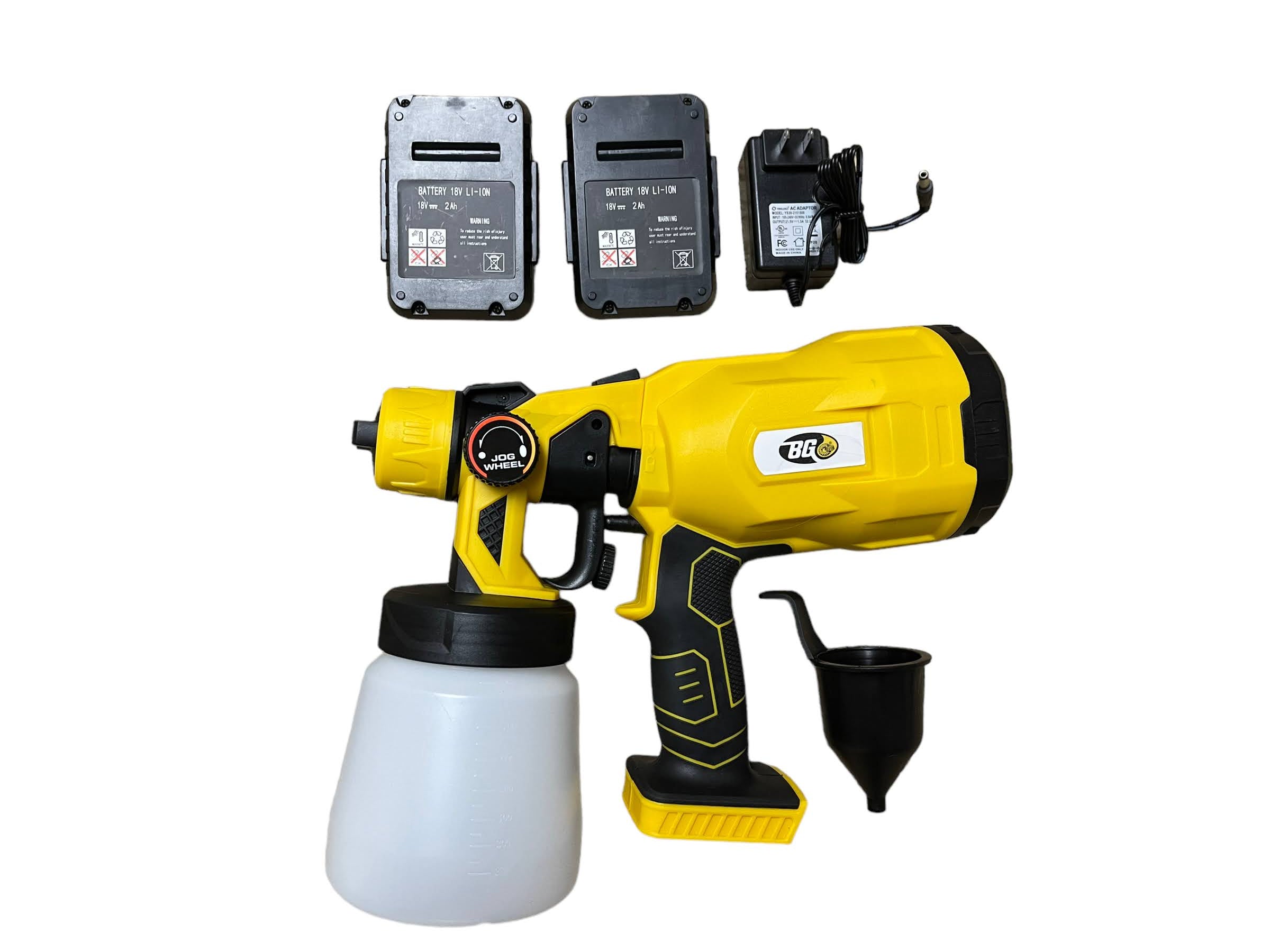 BG Battery Powered Handheld Portable Paint Sprayer