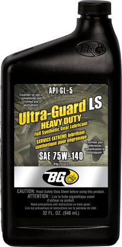 BG Ultra-Guard LS Heavy Duty Gear Lubricant PN 753