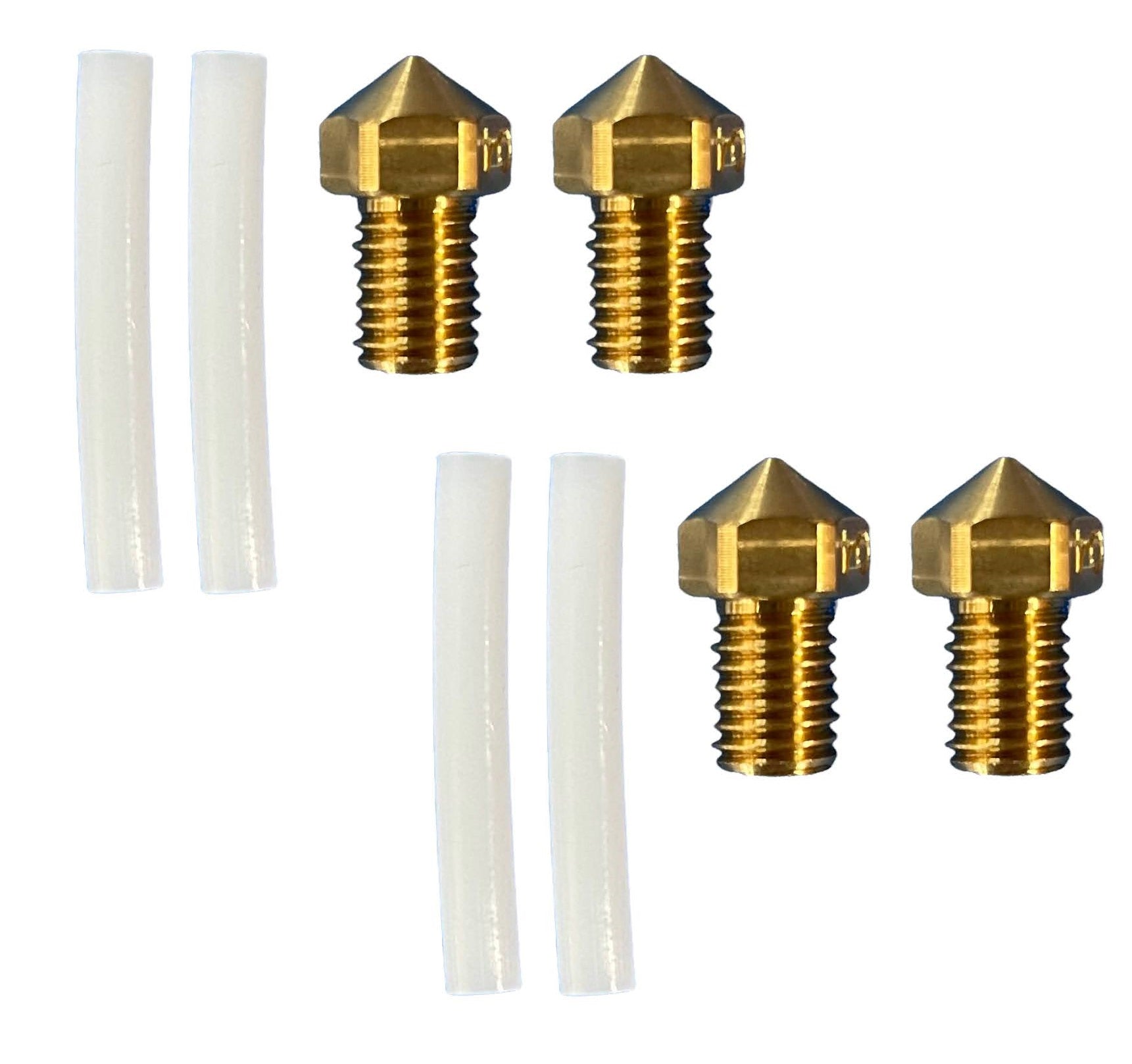 Flashforge Creator Pro 2 Nozzles and Tubes Set 2 Nozzles and 2 Tubes