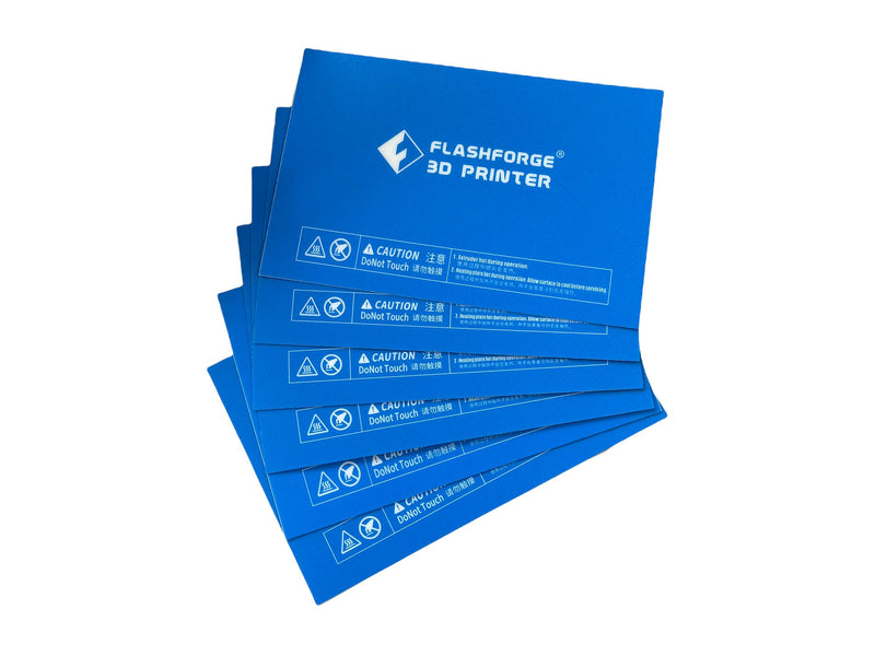 FlashForge HP-00057 Platform Sticker for Creator Pro and Dreamer, 6 Pcs Kit (Pack of 6)