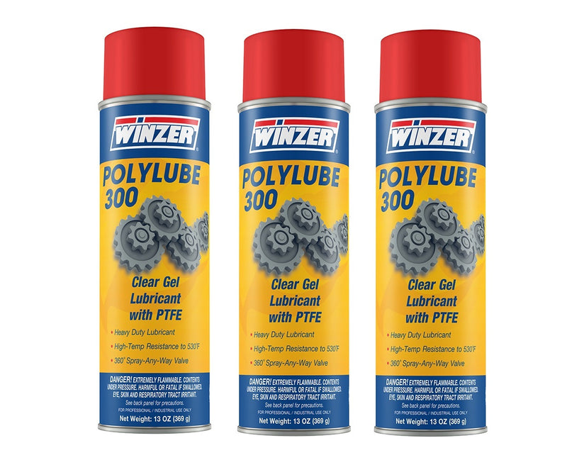 Winzer Polylube 300 Clear Gel Lubricant With PTFE - 13 oz