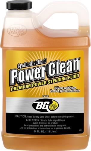 BG Power Clean Synthetic Blend Premium Power Steering Fluid PN 332