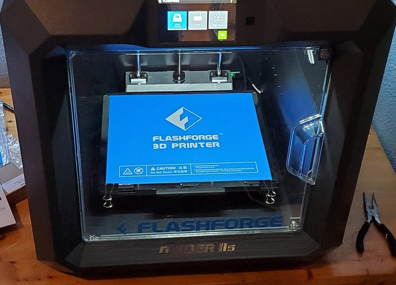 Sticker Flashforge Blue Heated Bed Print Sticker for Build Plate/Surface Flashforge Guide ...